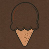 Ice Cream t-shirt - chocolate