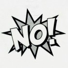 NO! t-shirt